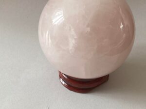 Sphère Feng Shui Quartz rose